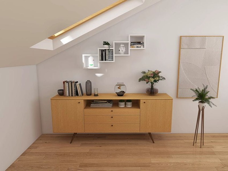 Półka Wisząca Atta biała