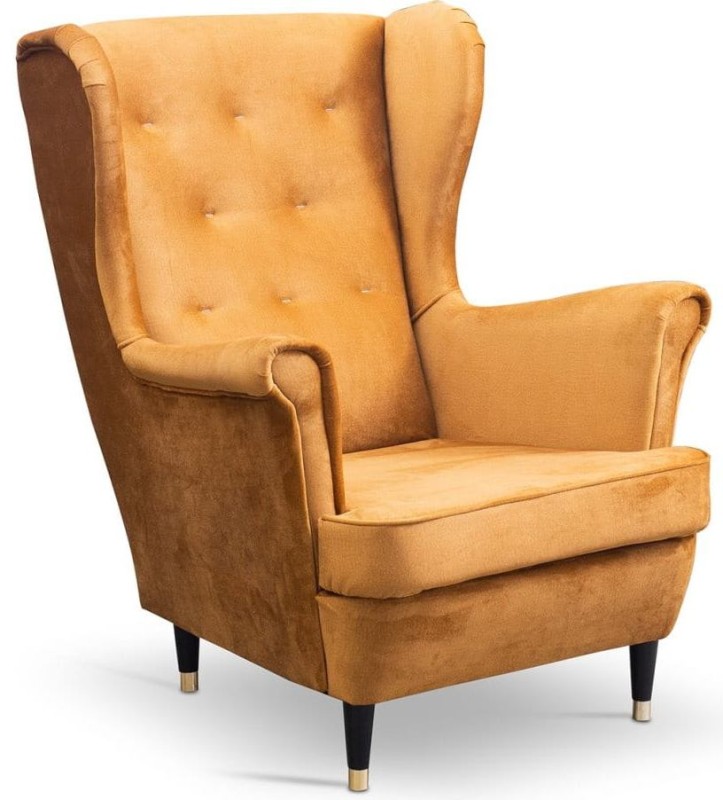 Fotel uszak Lily w stylu skandynawskim