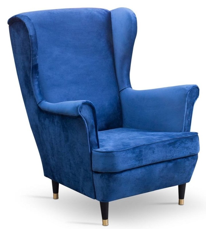 Fotel uszak Lily w stylu skandynawskim