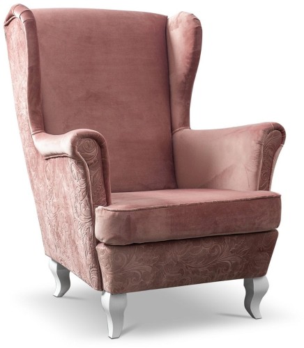 Fotel uszak Lily Decor w stylu skandynawskim