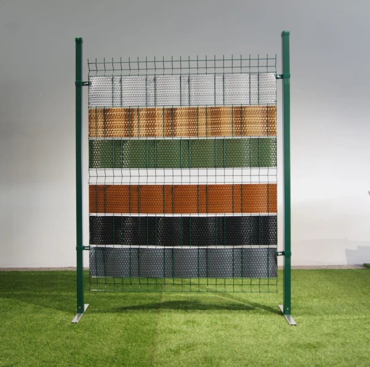 Taśma ogrodzeniowa panelowa z technorattanu 255x19cm