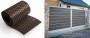 Taśma ogrodzeniowa panelowa z technorattanu 255x19cm RD06
