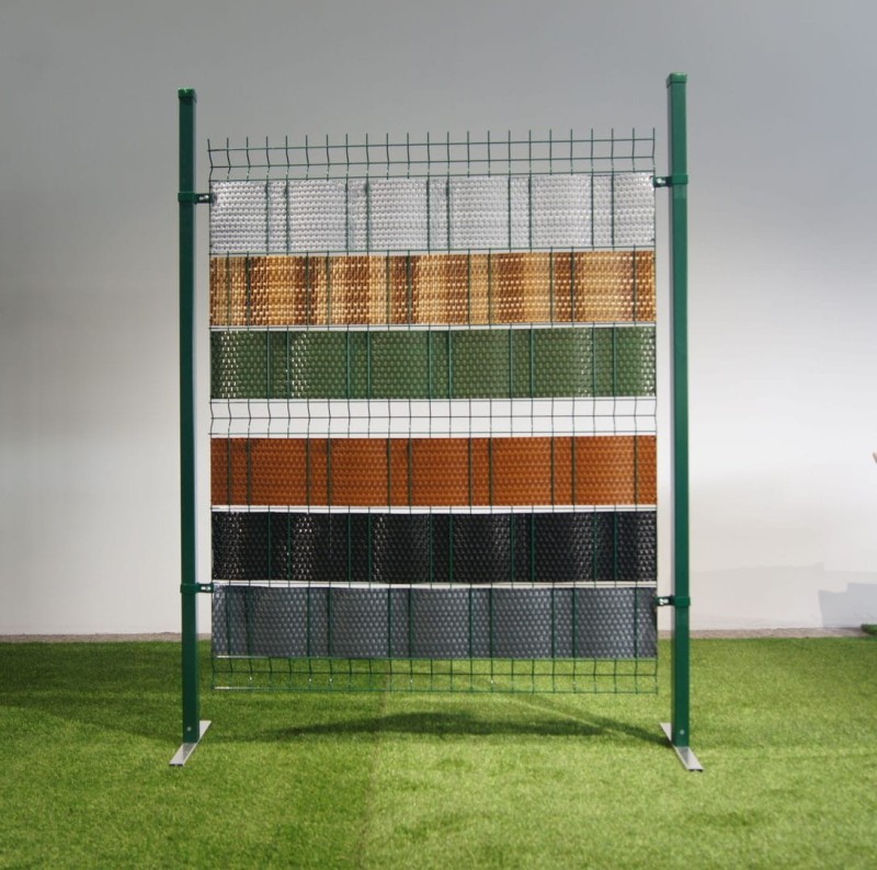 Taśma ogrodzeniowa panelowa z technorattanu 255x19cm