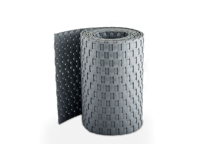 Taśma ogrodzeniowa panelowa z technorattanu 255x19cm RD17