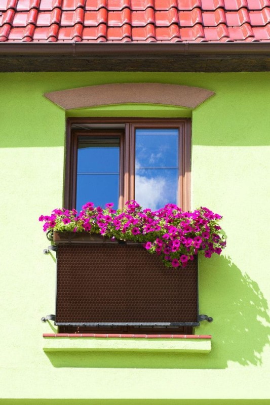 Osłona balkonowa technorattanowa 1 m.b.