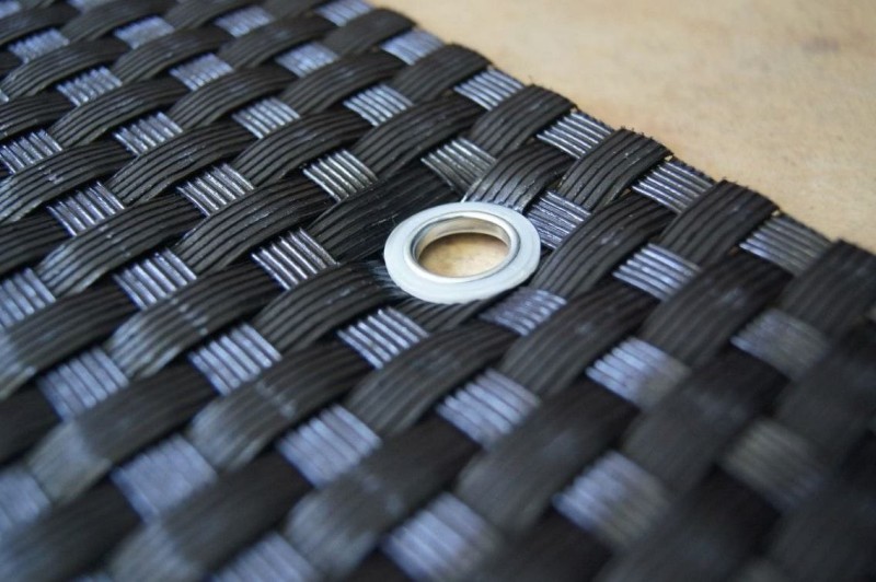 Osłona balkonowa oczkowana technorattanowa 1 m.b.