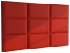 Panel tapicerowany modułowy 50x30 cm