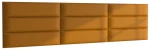 Panel tapicerowany modułowy 60x15 cm