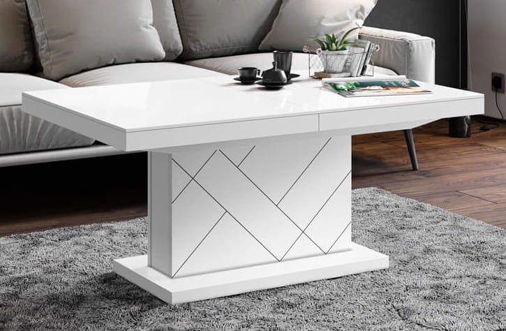 Ławostół MATERA MAX Biały połysk