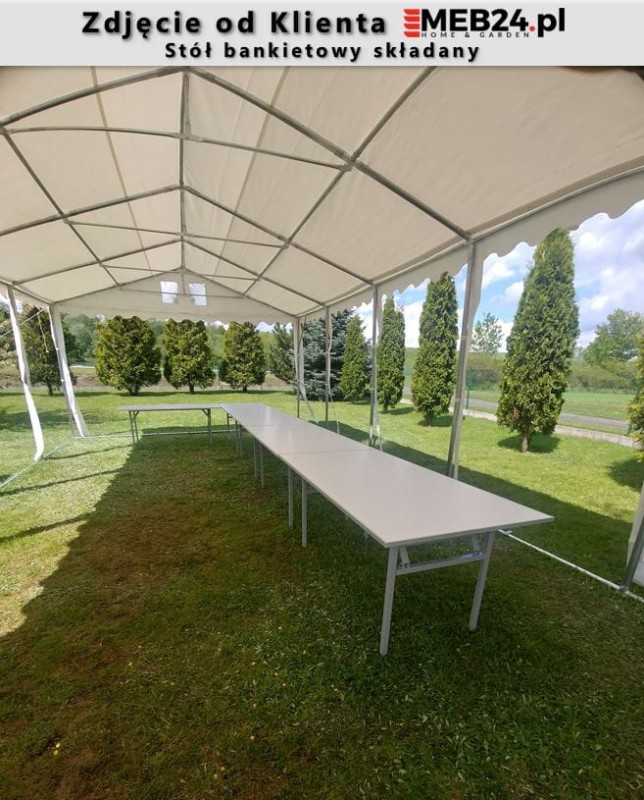Stół bankietowy składany - zdjęcie klienta