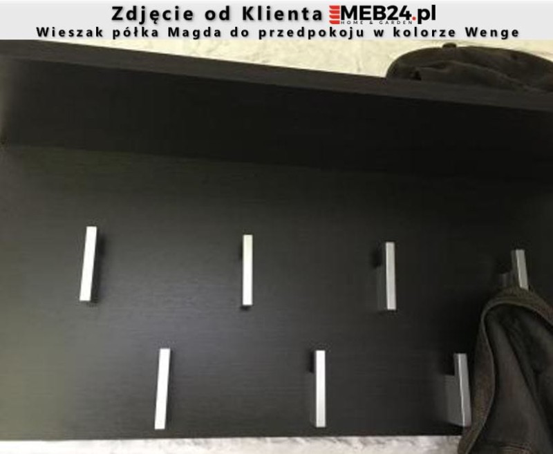 Wieszak półka Magda do przedpokoju zdjęcie od klienta