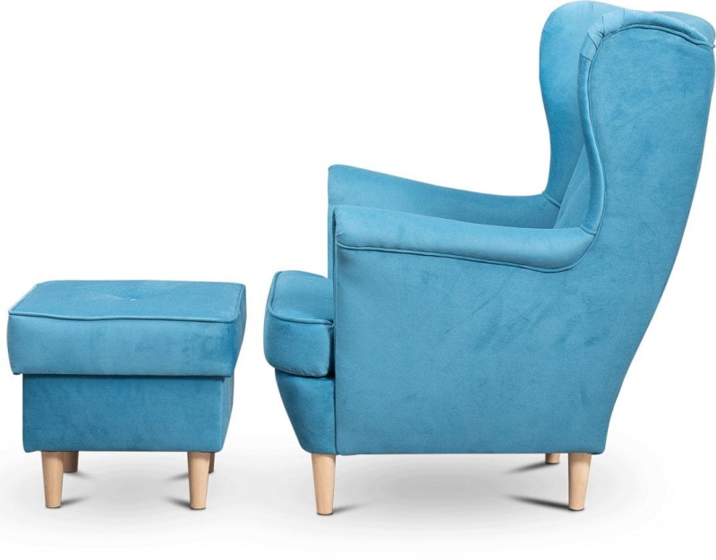 Fotel uszak Lily III w stylu skandynawskim