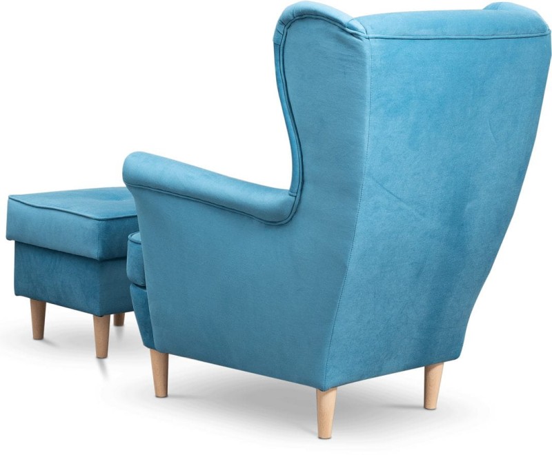 Fotel uszak Lily III w stylu skandynawskim