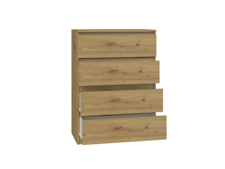 Komoda Malwina II 4 szuflady | Dąb Artisan