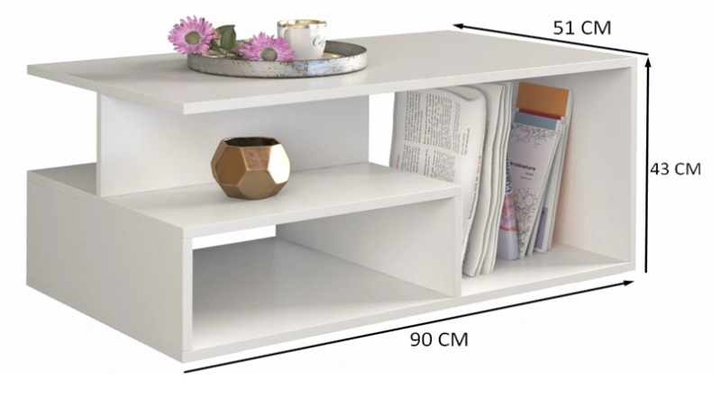 Stolik kawowy ława Agata / Dąb sonoma