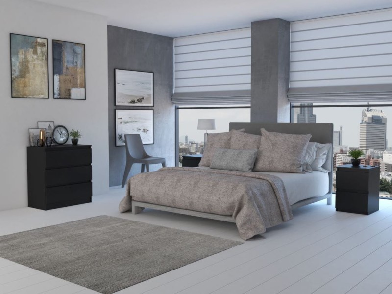 Komoda Malwina I Czarna