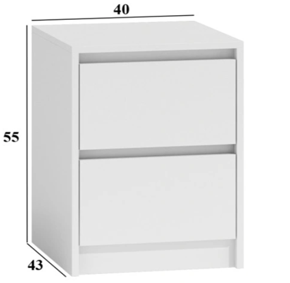 Szafka nocna Karol II Dąb sonoma