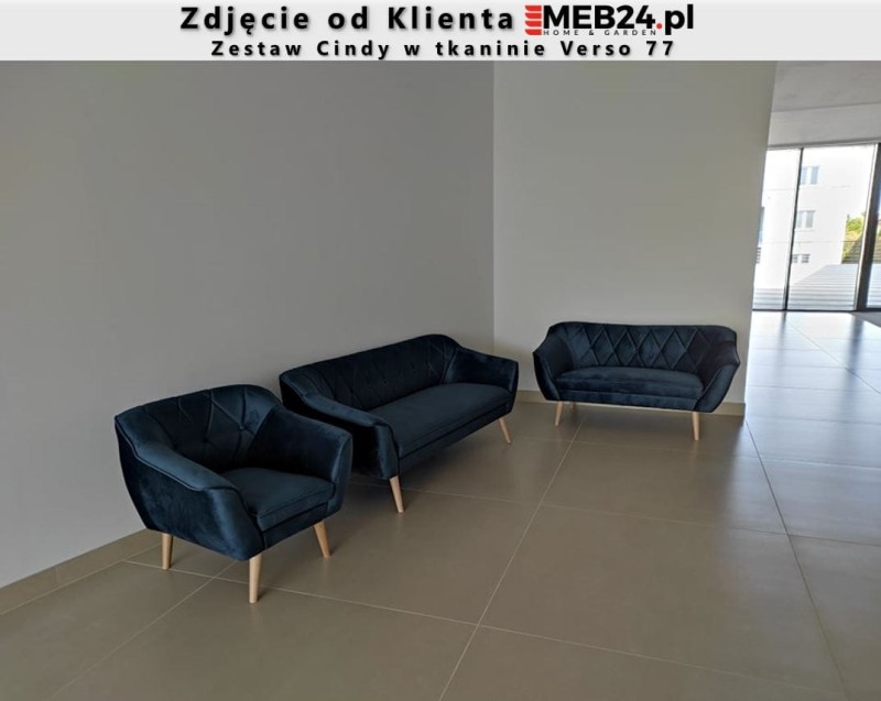 Zestaw tapicerowany Cindy - zdjęcie od klienta