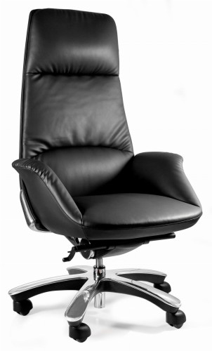 Fotel gabinetowy PATRON czarny