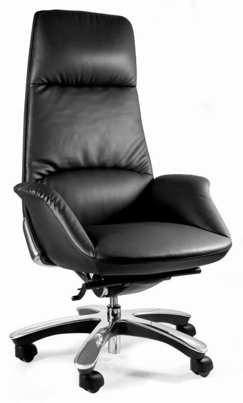 Fotel gabinetowy PATRON czarny