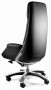 Fotel gabinetowy PATRON czarny