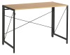 Biurko składane QUICK czarny/golden teak