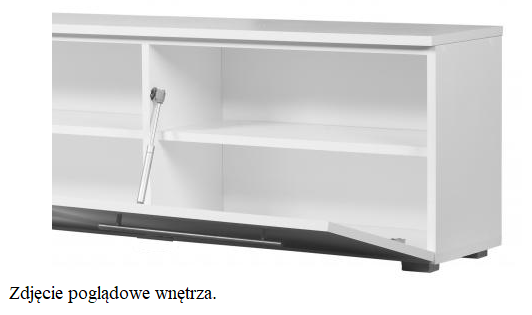 Szafka na buty Missi 2 na dotyk