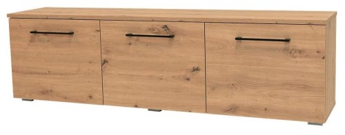 Szafka na buty Missi z czarnymi uchwytami