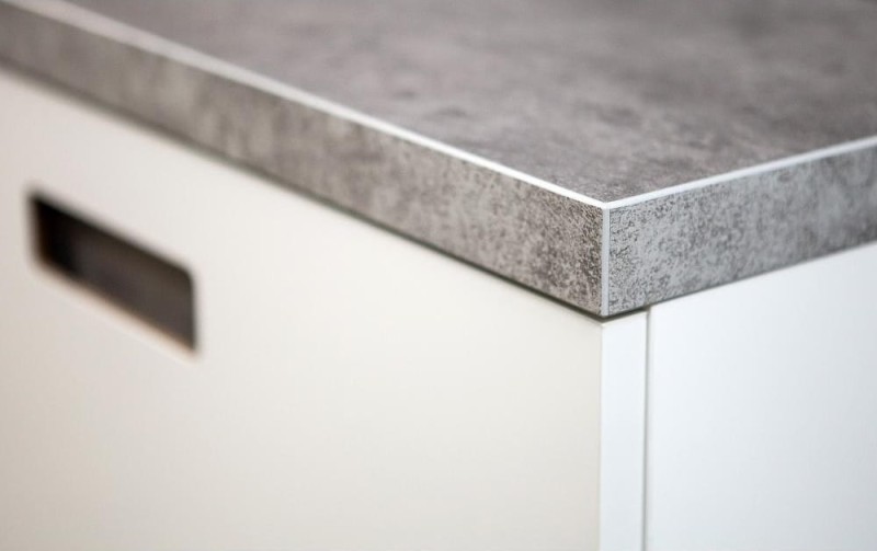 Szafka na buty Bueno biały połysk/beton