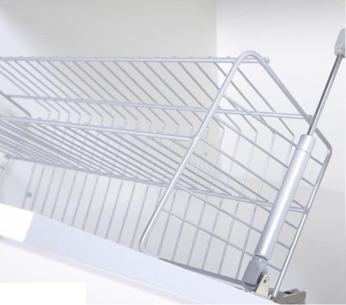 Szafka na buty Bueno biały połysk/beton