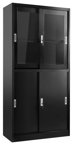 Szafa metalowa XD-015 Czarna