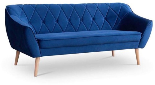 Sofa tapicerowana Cindy III w stylu skandynawskim 48H - Royal 22