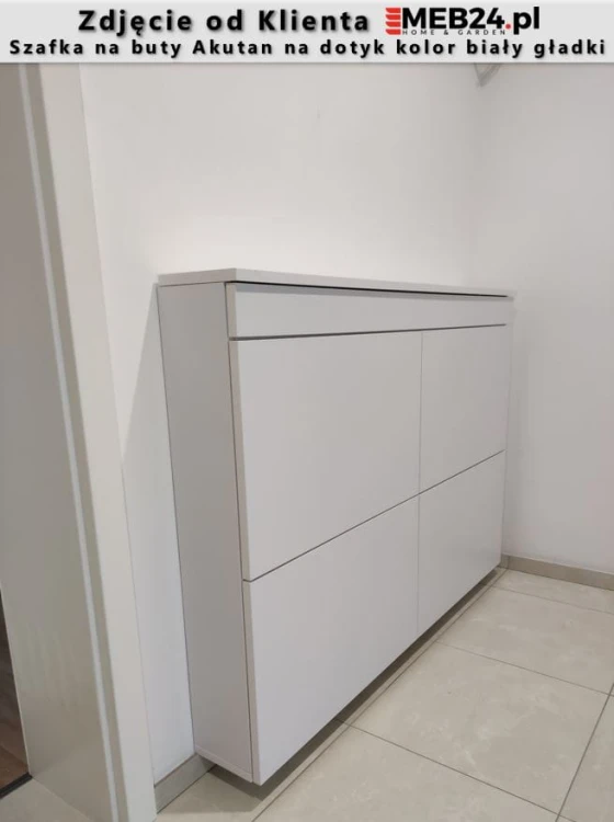 Szafka na buty Akutan na dotyk Zdjęcie klienta