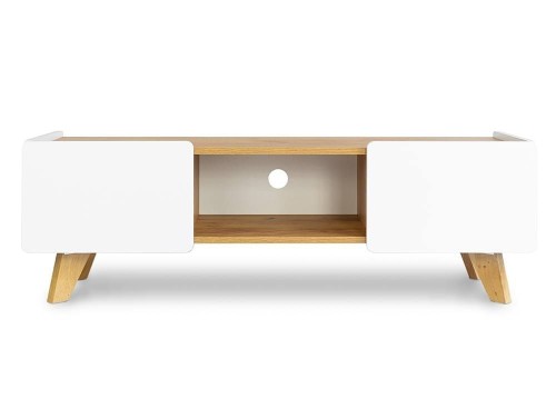 Szafka RTV LETT 02 Na dębowych nogach