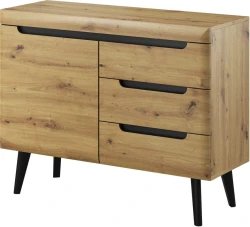 Komoda Nordi dąb artisan 107cm szeroka