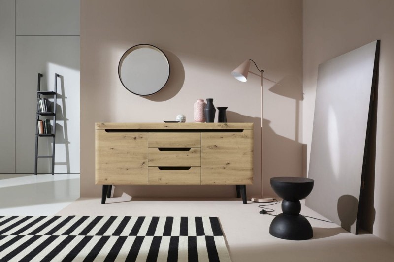 Komoda Nordi dąb artisan 160 cm