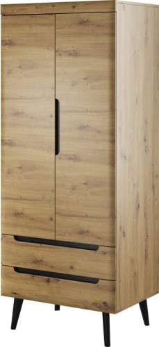 Szafa dwudrzwiowa Nordi dąb artisan 80cm