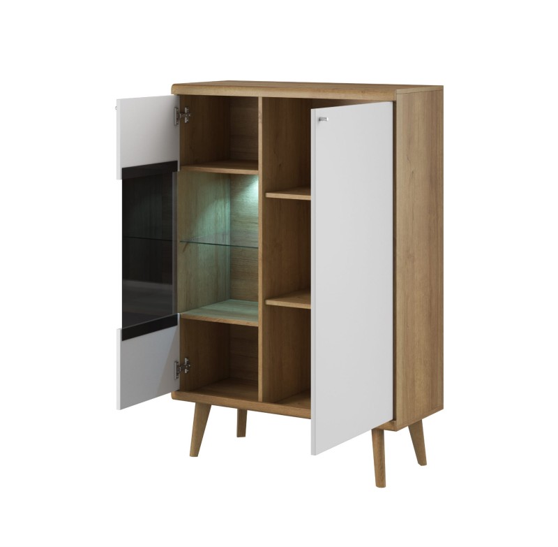 Witryna szeroka Primo - z oświetleniem LED