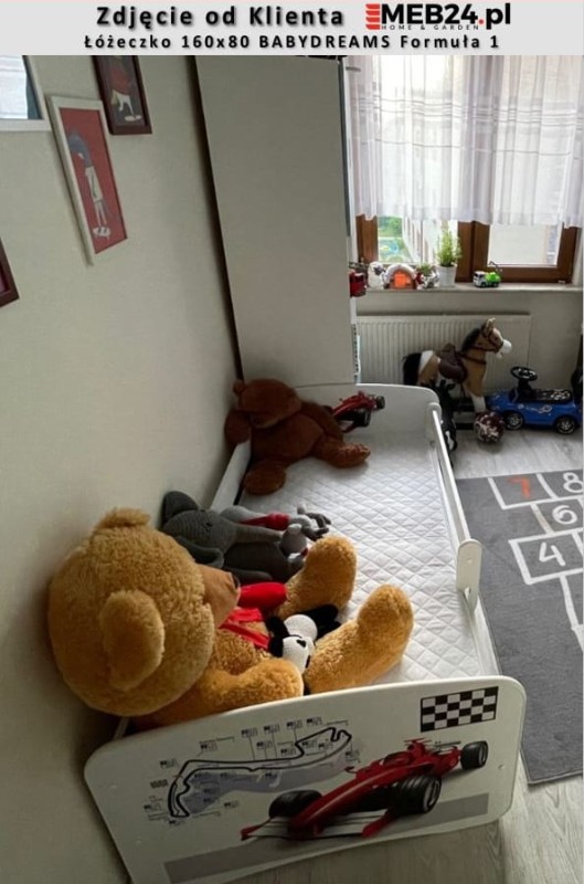 Łóżeczko dla chłopca 160x80  zdjęcie od klienta