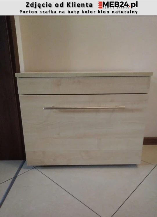 Porton szafka na buty z siedziskiem - zdjęcie od klienta