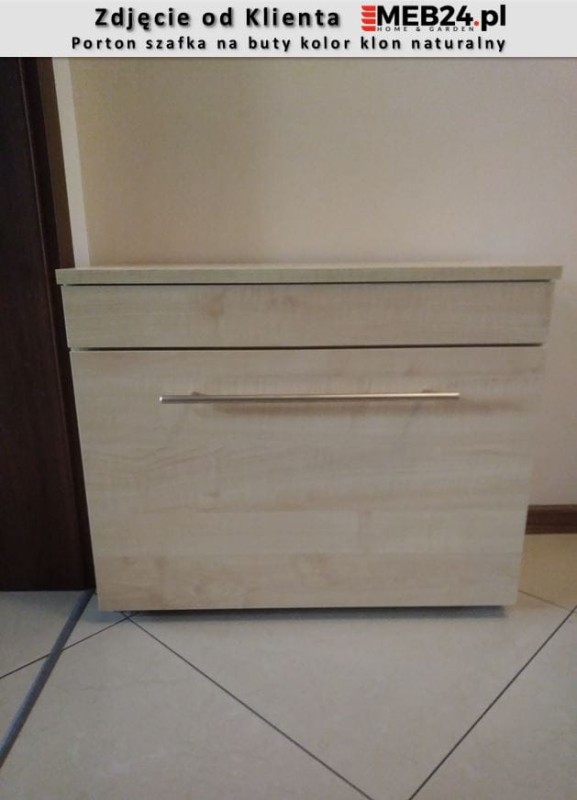 Porton szafka na buty z siedziskiem - zdjęcie od klienta