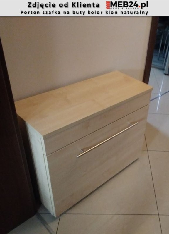 Porton szafka na buty z siedziskiem - zdjęcie od klienta