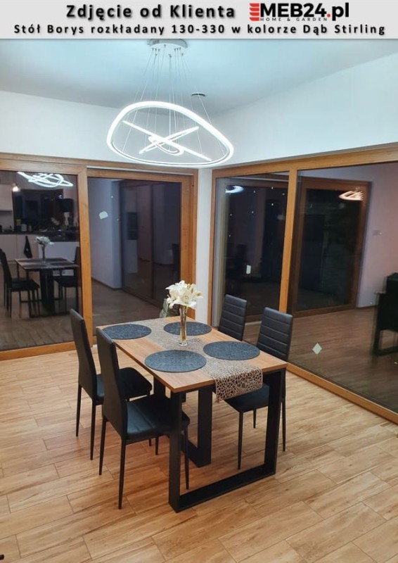 Stół Borys rozkładany 130-330 - zdjęcie od klienta
