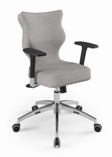 Fotel biurowy z podłokietnikiem Perto Alu Deco dc18