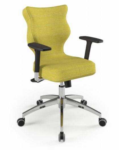 Fotel biurowy z podłokietnikiem Perto Alu Deco dc19