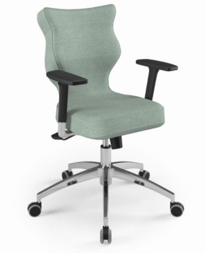 Fotel biurowy z podłokietnikiem Perto Alu Deco dc20