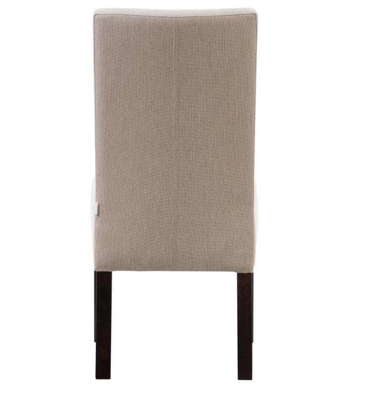 Krzesło tapicerowane Proste niskie 84 cm