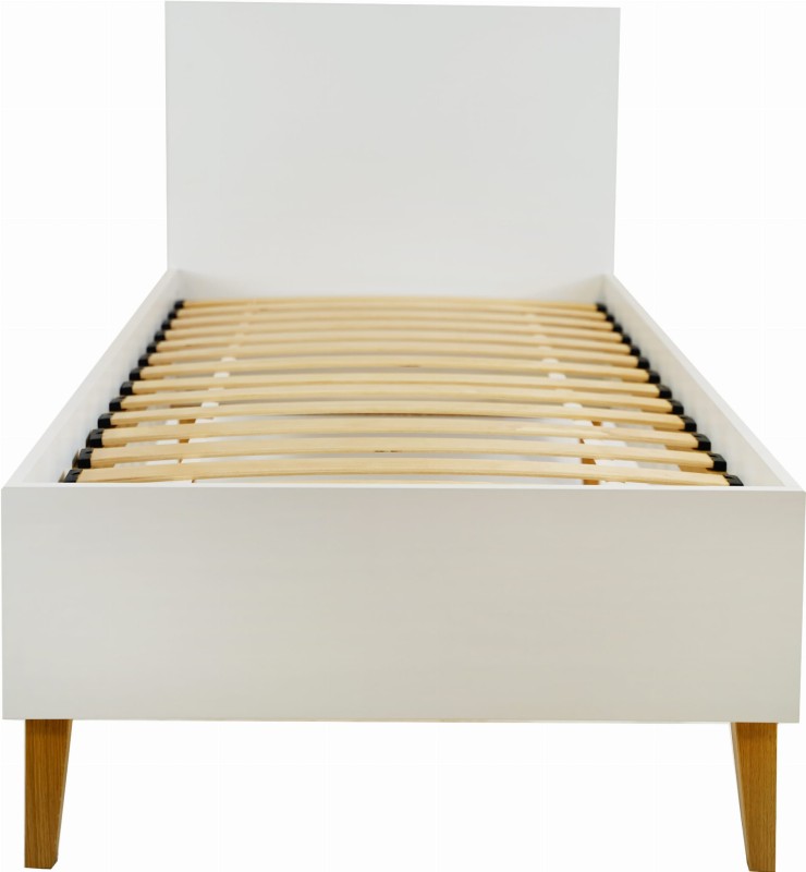 Łóżko dziecięce 180x80 KUBI białe