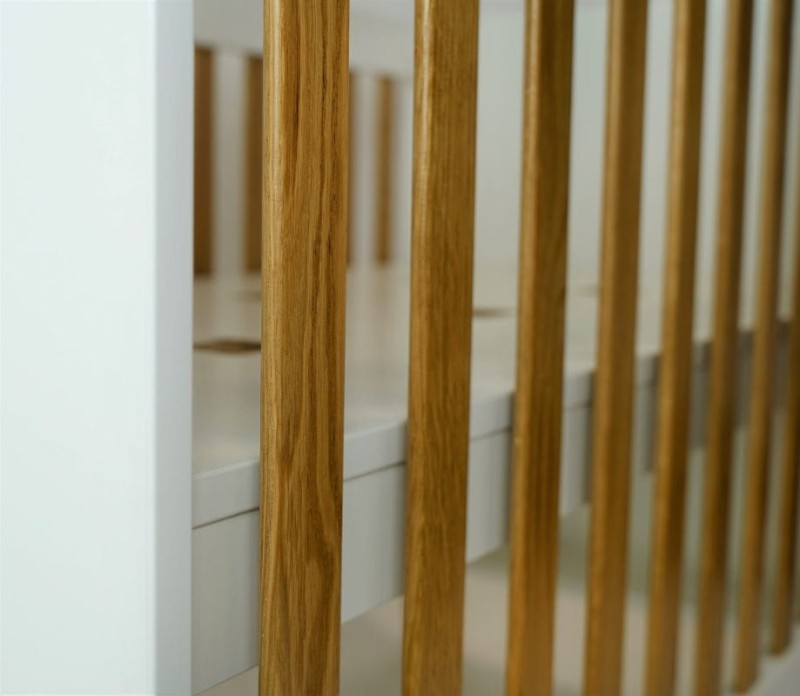 Zestaw mebli niemowlęcych KUBI białe