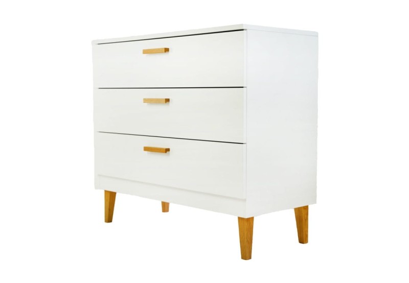 Zestaw mebli niemowlęcych KUBI białe